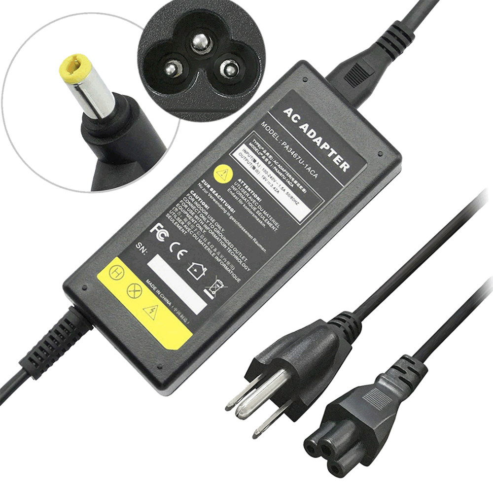 Gateway LT23 Series LT2320 Laptop Charger / Power Adapter